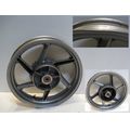 Hinterradfelge (J17x3.50), grau<br>Zustand: Gebraucht mit Mangel<br><br>Verwendbar f�r: Honda CB 500, Typ: PC26, PC32, Modelljahr: von 01/1993 bis 12/1996
