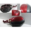 Heckverkleidung links mit Koffer, rot<br>Zustand: Gebraucht mit Mangel<br><br>Verwendbar f�r: Honda NT 650 V Deauville, Typ: RC47, Modelljahr: von 01/1998 bis 12/2001