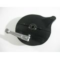 Bremsankerplatte hinten / Bremstrommel-Einsatz, schwarz<br>Zustand: Gebraucht ohne M�ngel<br><br>Verwendbar f�r: Suzuki M 800 Intruder, Typ: WVB4, Modelljahr: von 01/2005 bis 12/2009